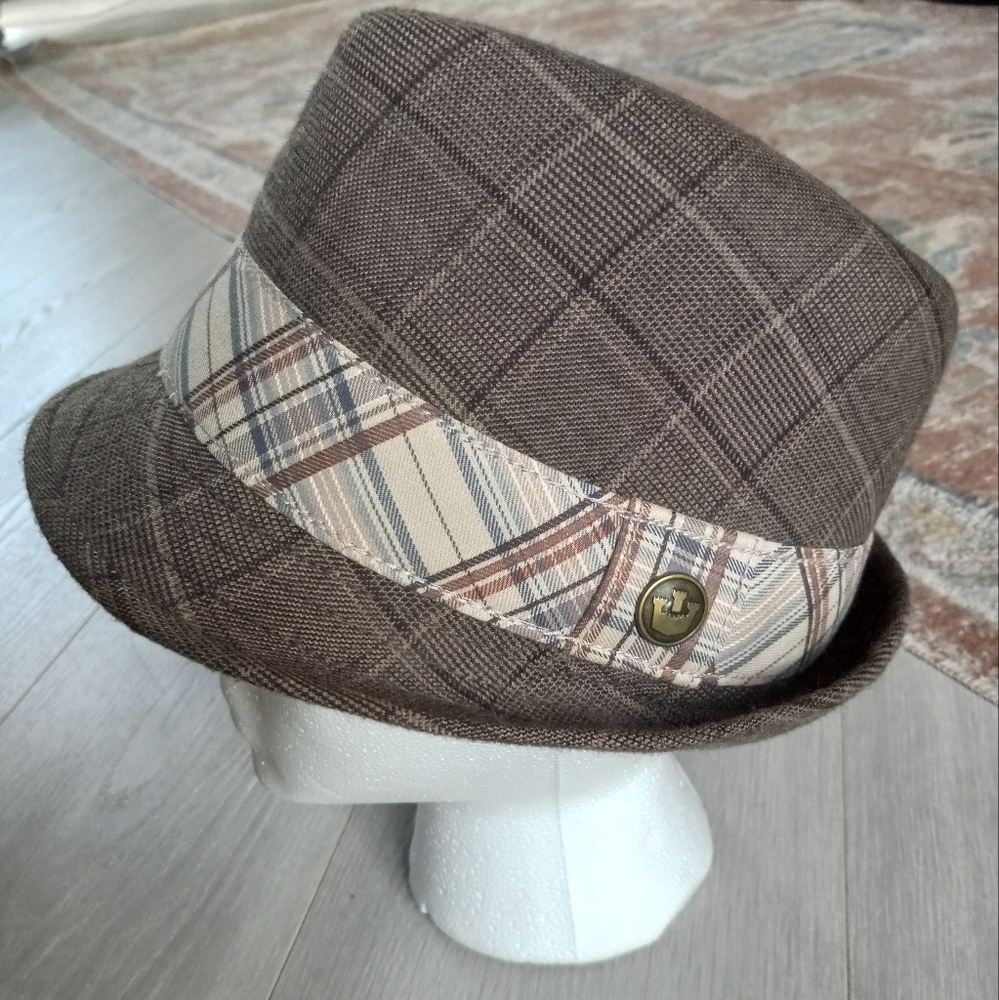 Goorin Bros. Plaid Wool Fedora EUC